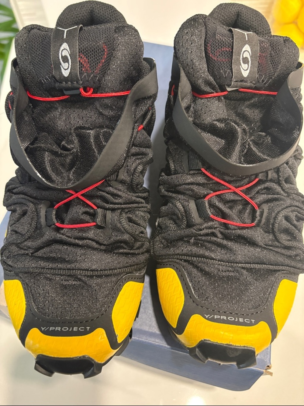 Salomon Speedcross 3V Project Trail Shoes - Black & Yellow - Picture 16 of 16
